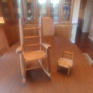 Wooden Doll Chairs (Set of 2)